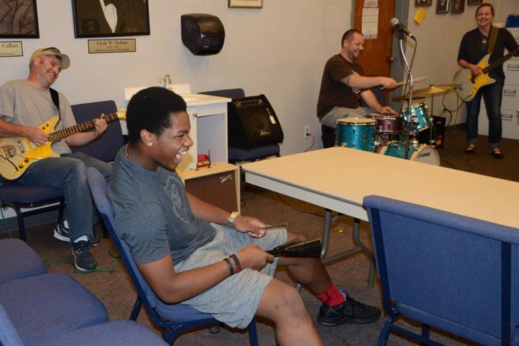Boys' session at Malone Community Center