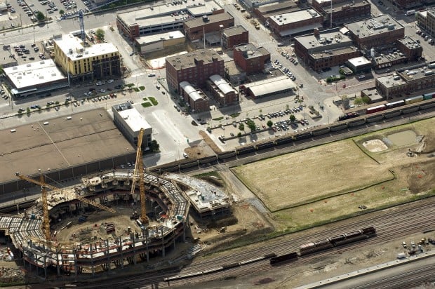 Pinnacle Bank Arena - aerial