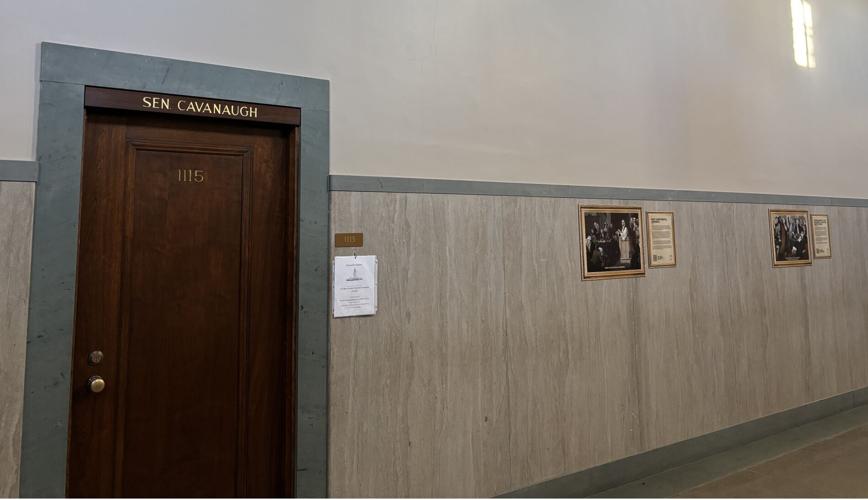 Cavanaugh office hallway