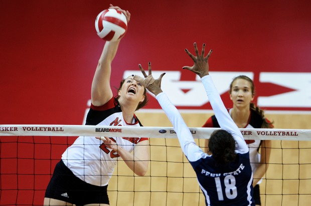 NU-PSU Volleyball, 10.28.2012