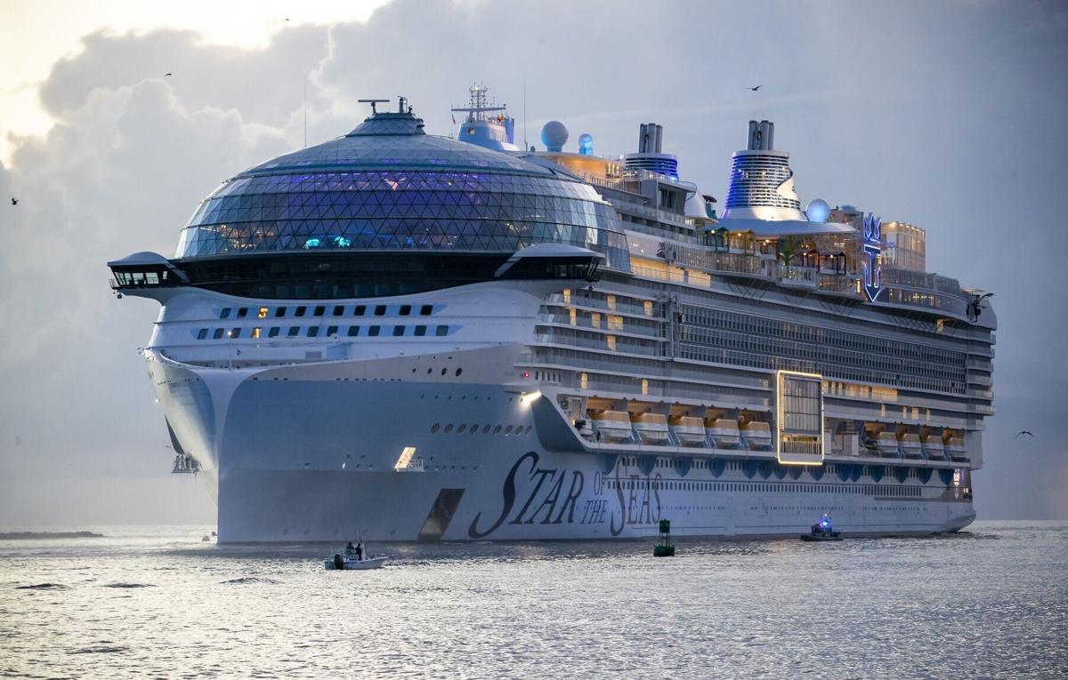 Royal Caribbean’ s Star of the Seas arrives at Port Canaveral on Aug. 9, 2026.