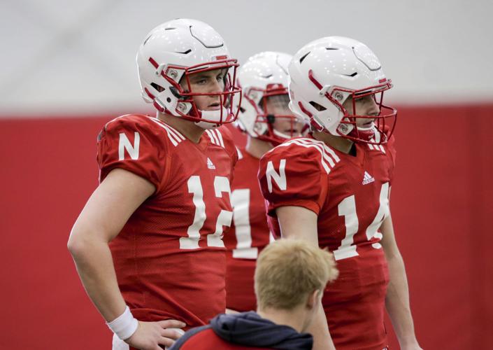 Nebraska spring football practice