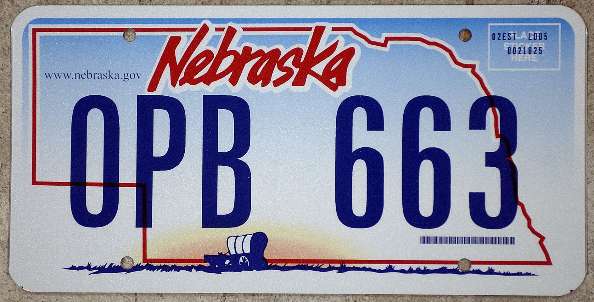 ohio license plate sticker colors