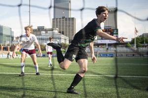 Class B boys soccer: Omaha Skutt flexes in convincing win vs. Waverly as it aims for third straight title