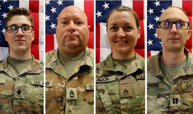 Soldiers killed in Iran