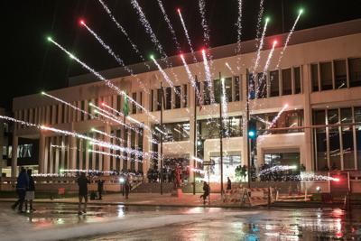 Early Morning Protest