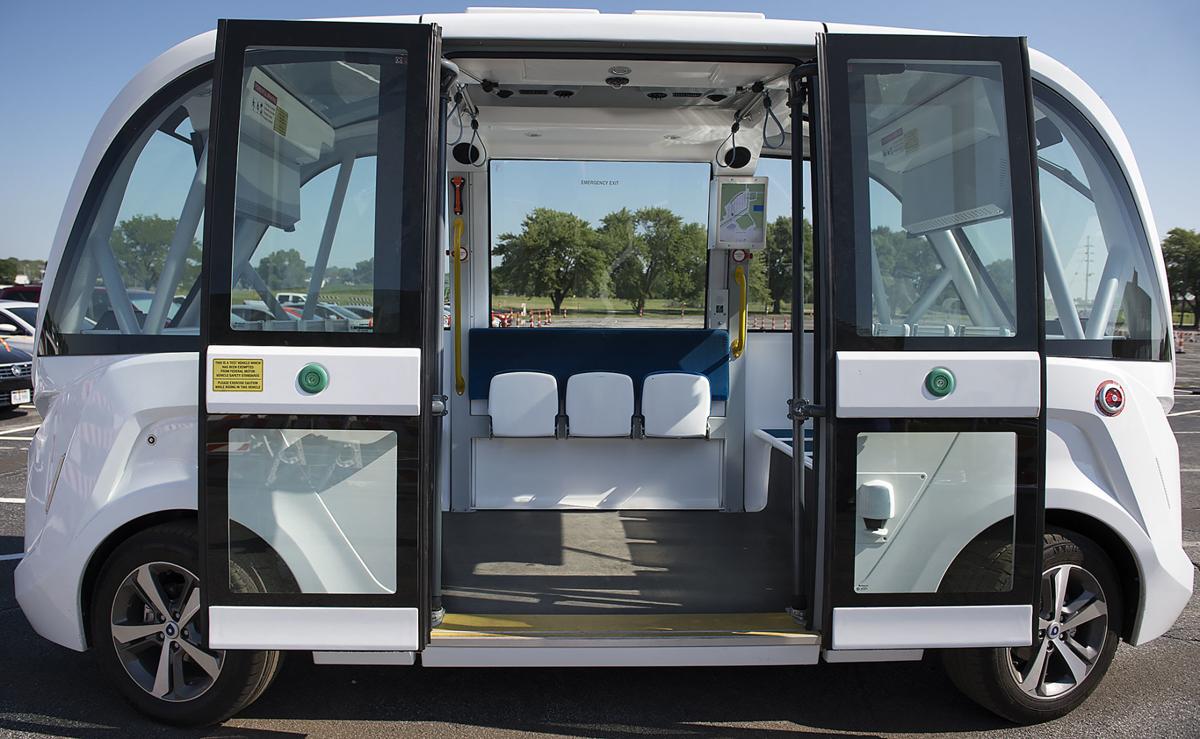 Navya autonomous shuttle