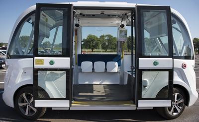 Navya autonomous shuttle