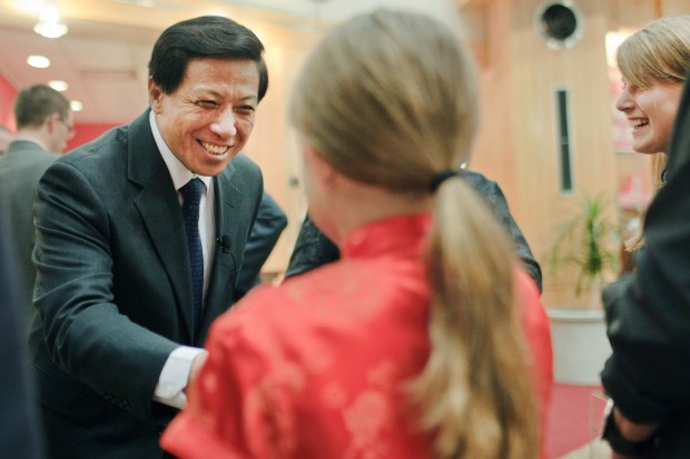 Chinese ambassador greets UNL students
