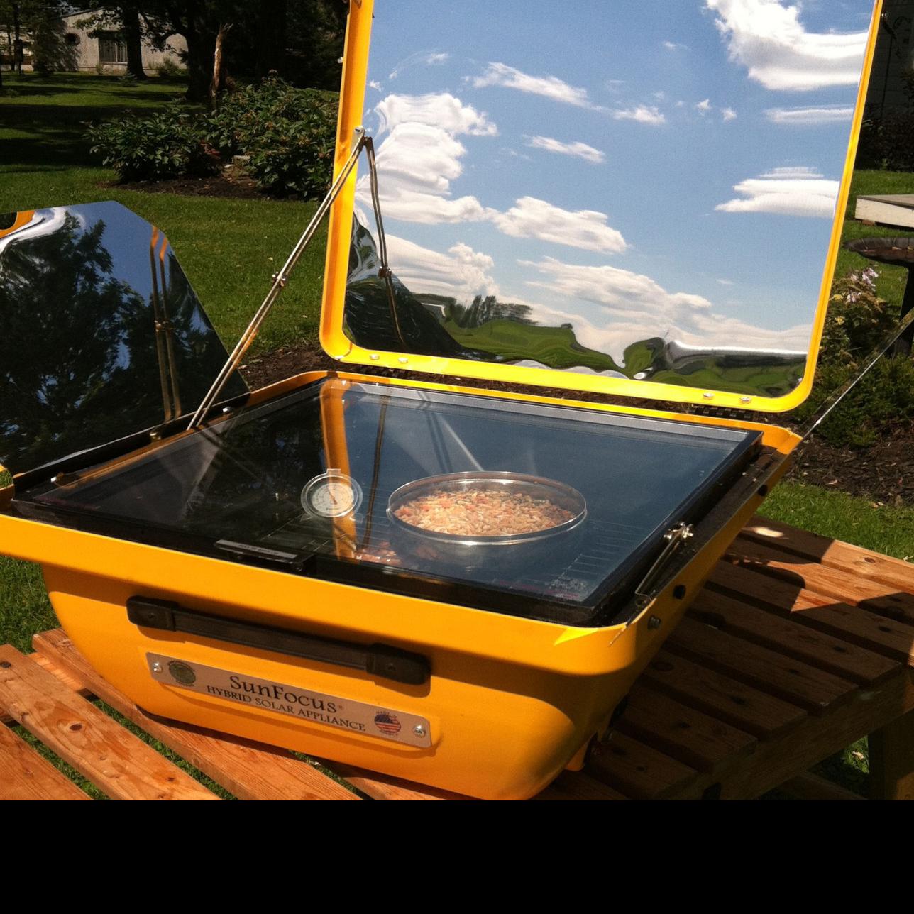 James Dulley Solar Cookers Really Do Work Home Garden