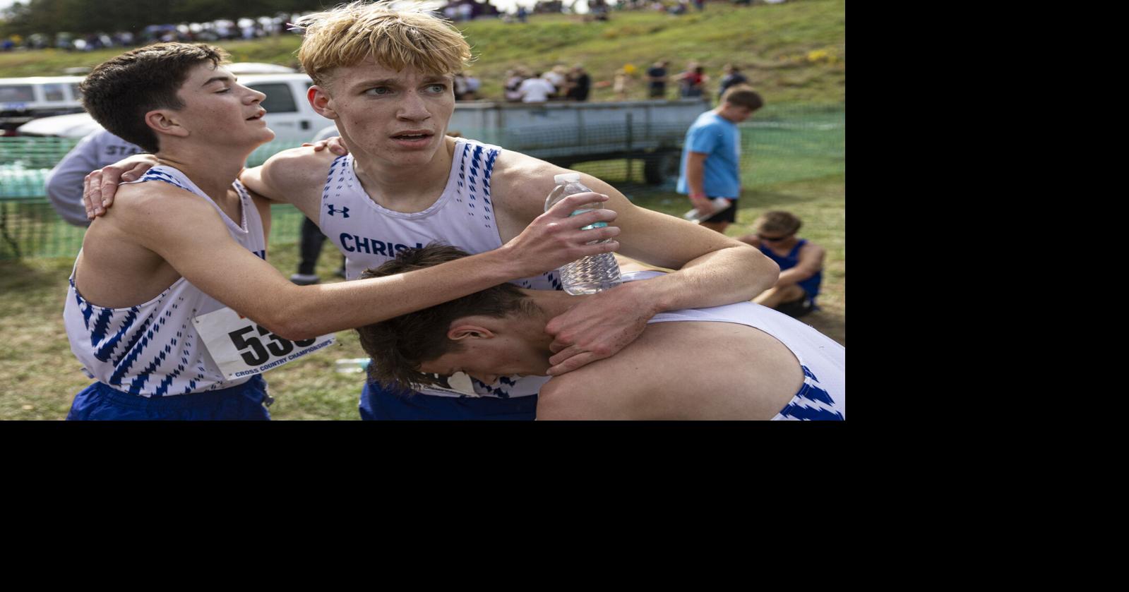 STATE CROSS COUNTRY Trevin Opp joins rare three-title club as Lincoln Christian repeats at state