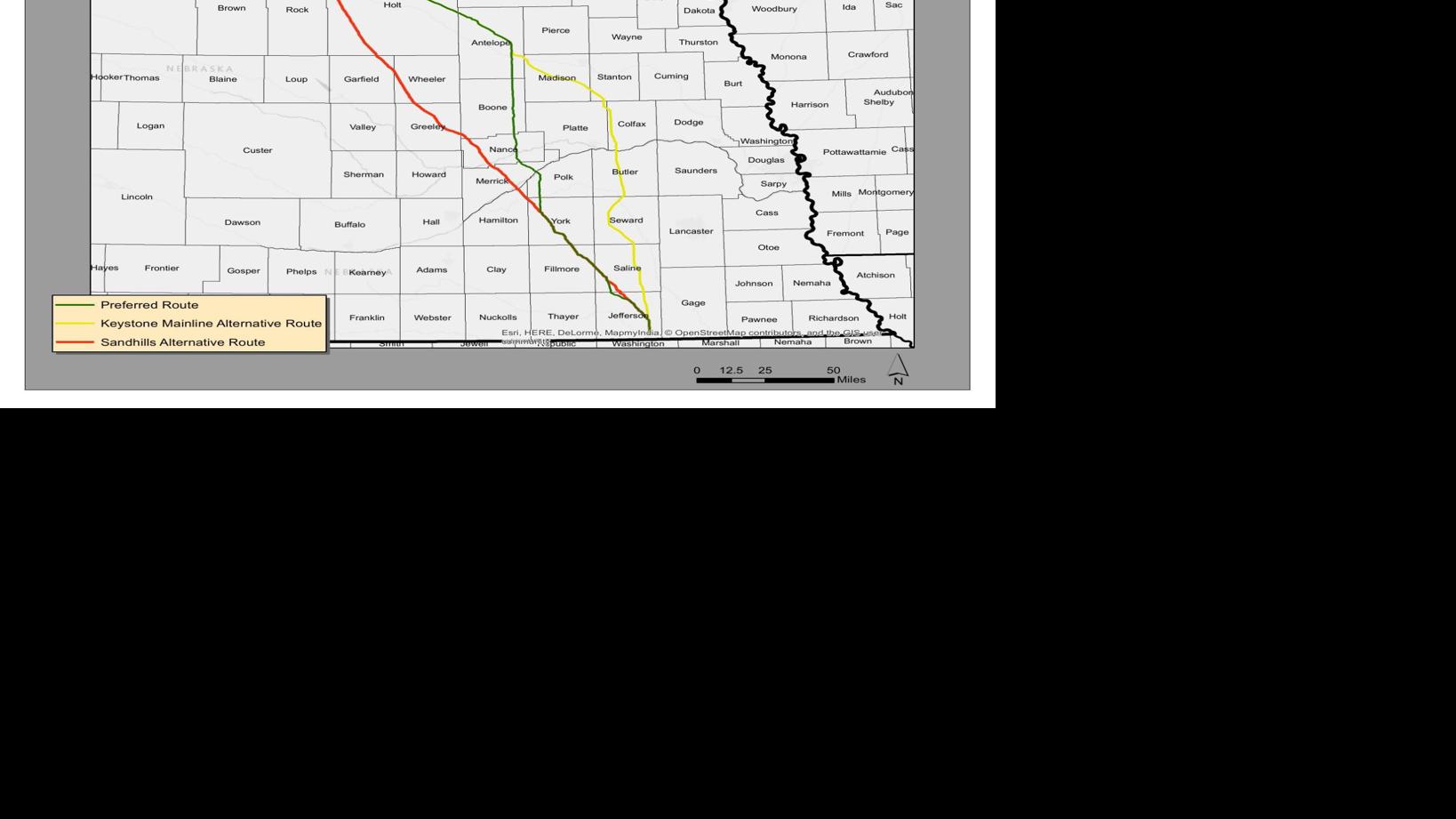 Keystone XL pipeline routes journalstar com