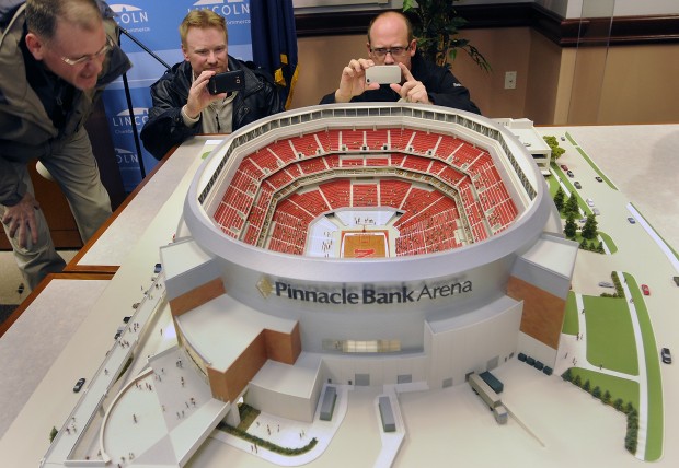 Pinnacle Bank Arena -- model