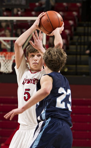 Class C-2 state boys basketball: Ainsworth erupts in semi win over ...