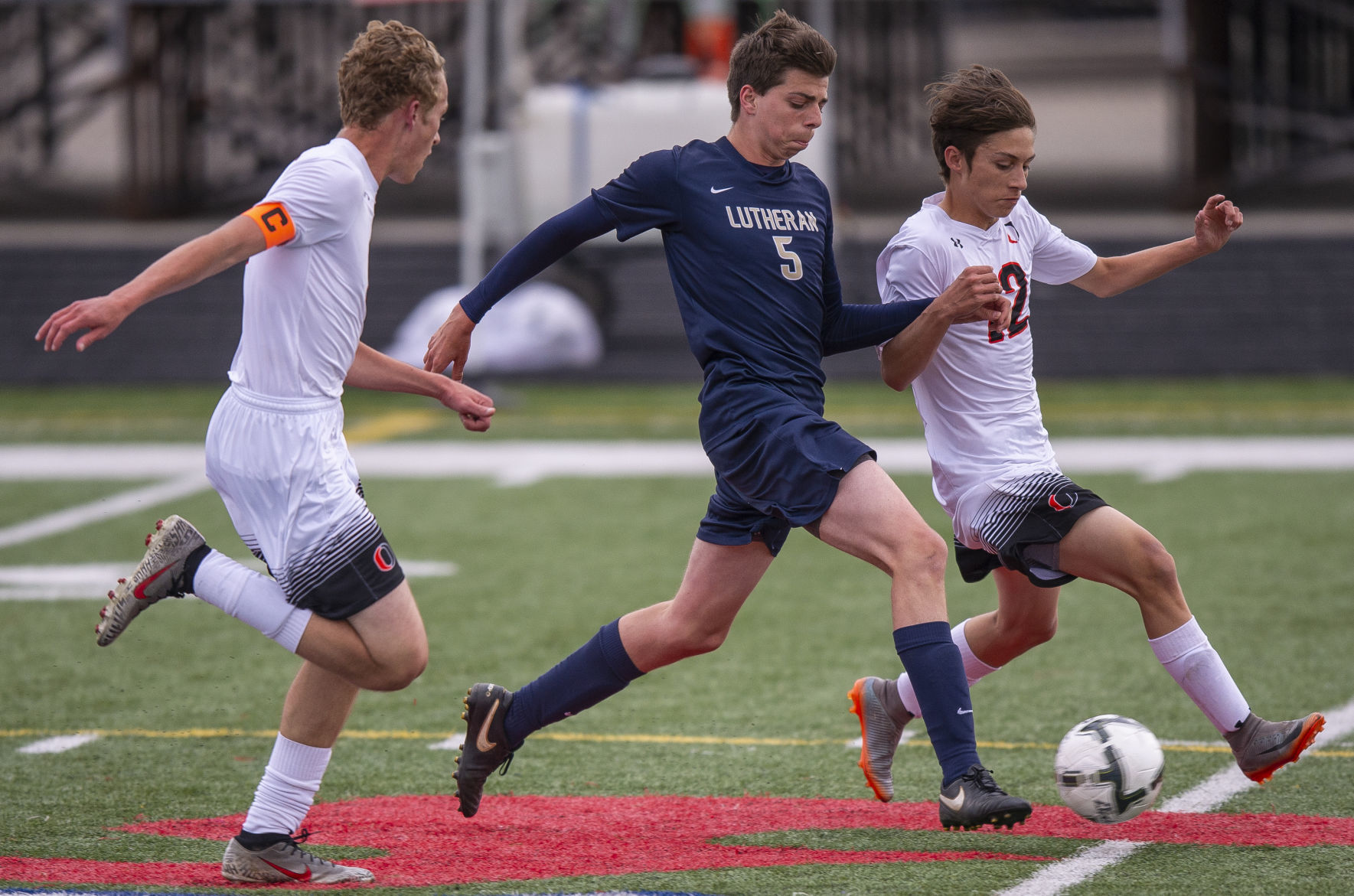 Boys district soccer glance Knights upset Omaha Burke behind