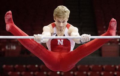 Nebraska men's gymnastics, 3/4