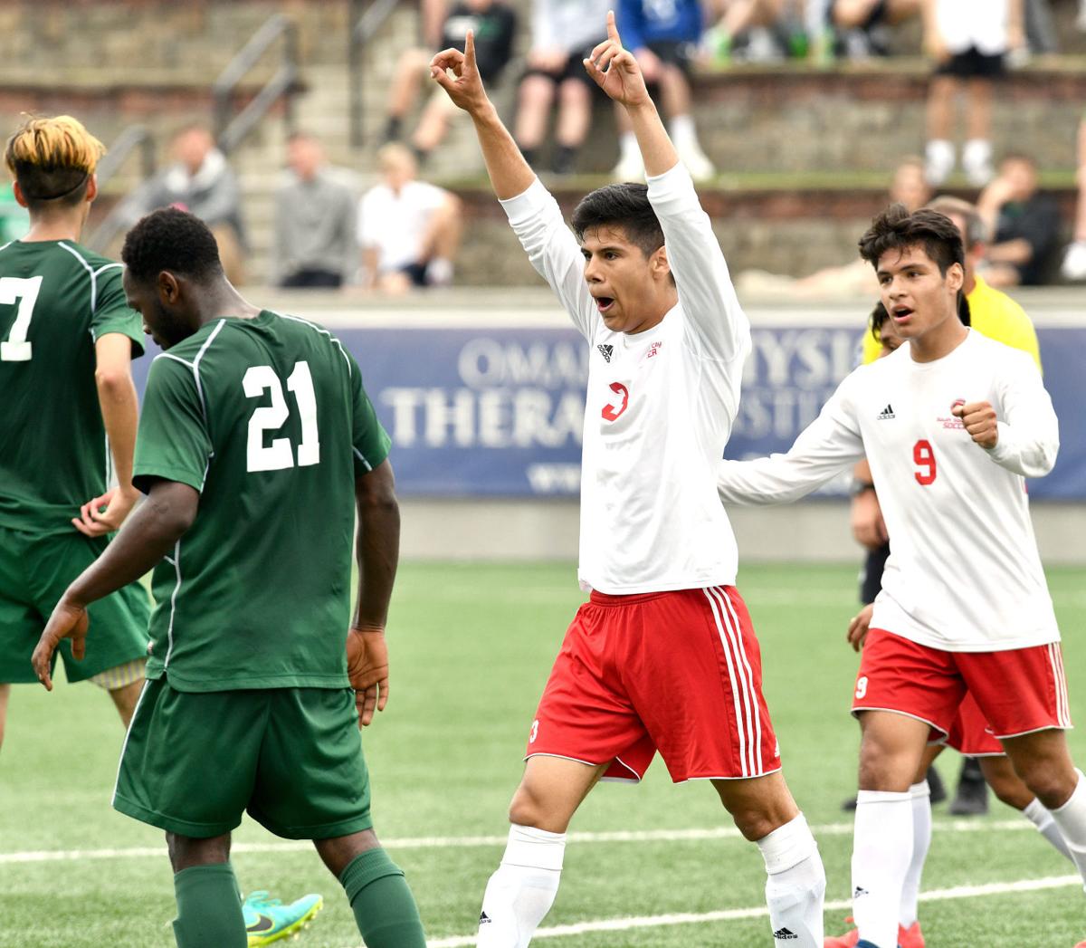 South Sioux City vs Schuyler quarterfinal state soccer