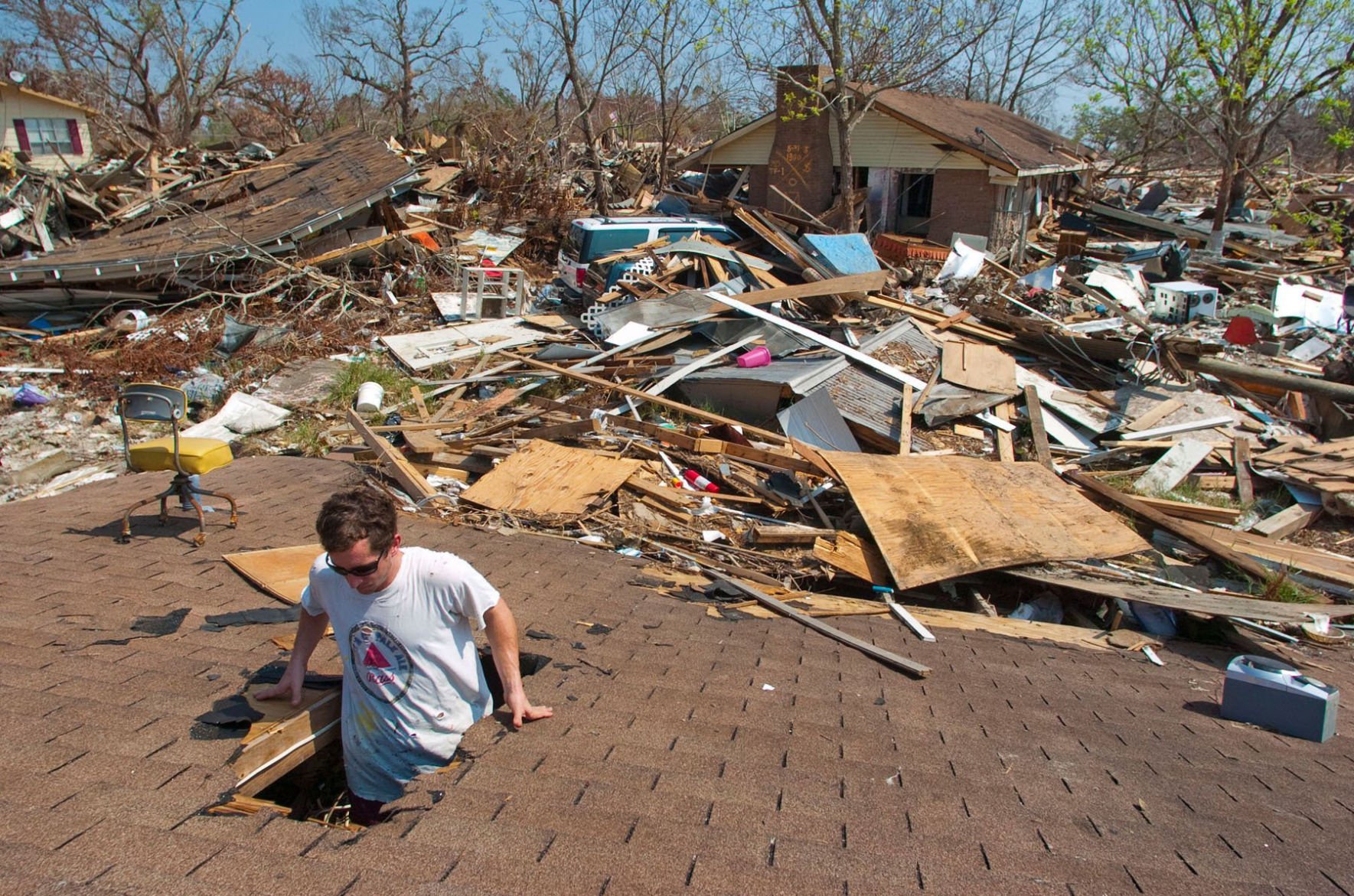 hurricane katrina aftermath on people
