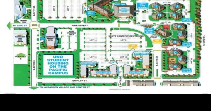 Uno Scott Campus Map Uno Map | | Journalstar.com