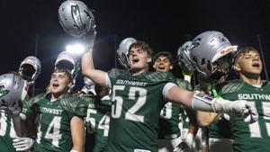 Southwest Secures Playoff Spot with 28-21 Victory Over North Star