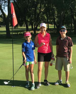 Sasse-Kildow now a mom first but still enjoying time on the course