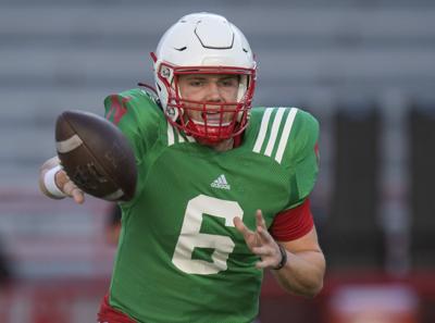 Nebraska football practice, 8.10