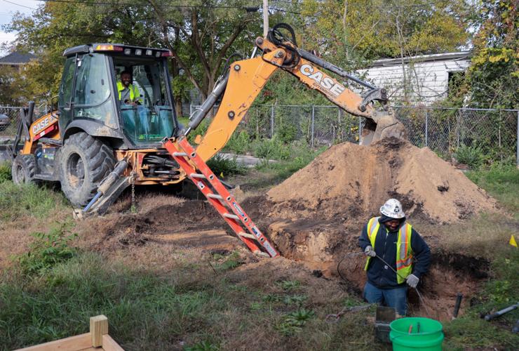 Lead pipe replacement