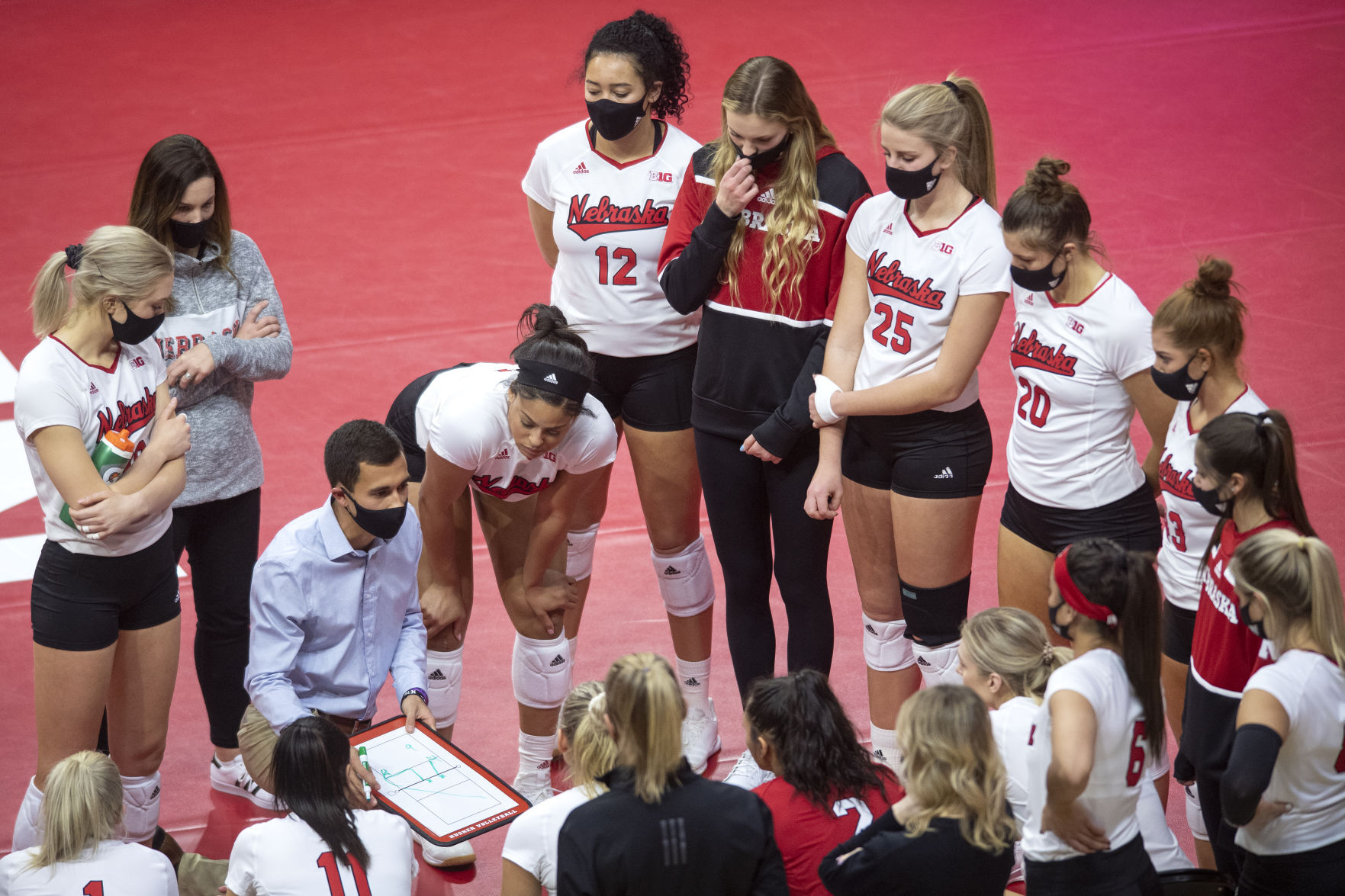 Husker volleyball notes Postponed matches are mental challenge