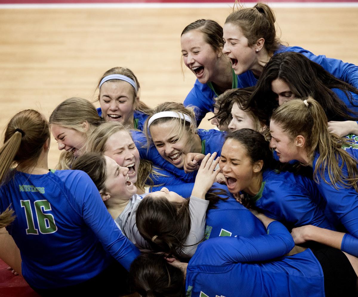 Class A volleyball, Millard North vs. Pius X, 11/10/18
