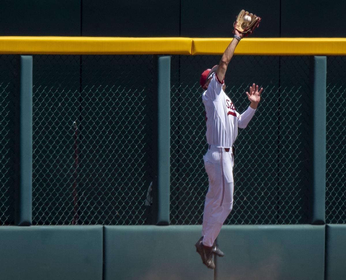 Donta' Williams makes an incredible diving catch for the Double-A