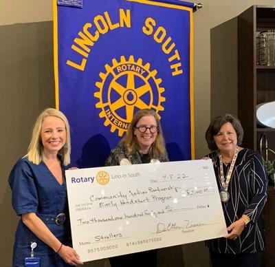 South Rotary donation to Early Head Start