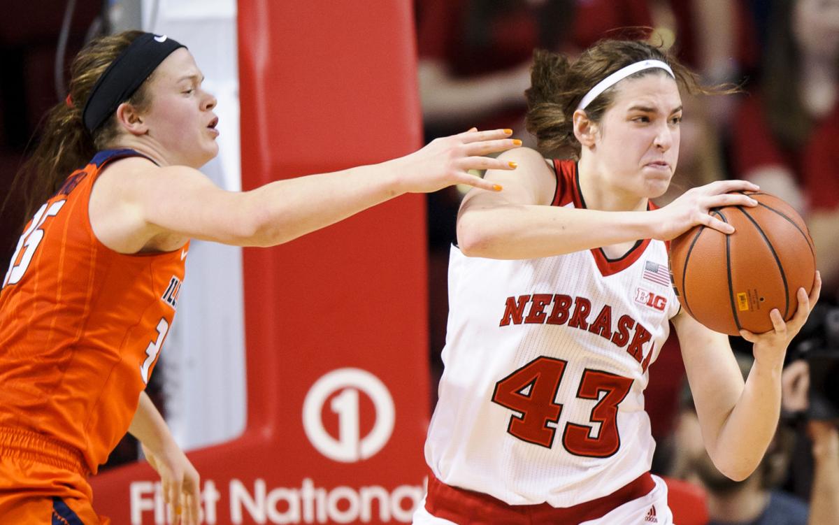 Photos Nebraska women's basketball team gets first conference win