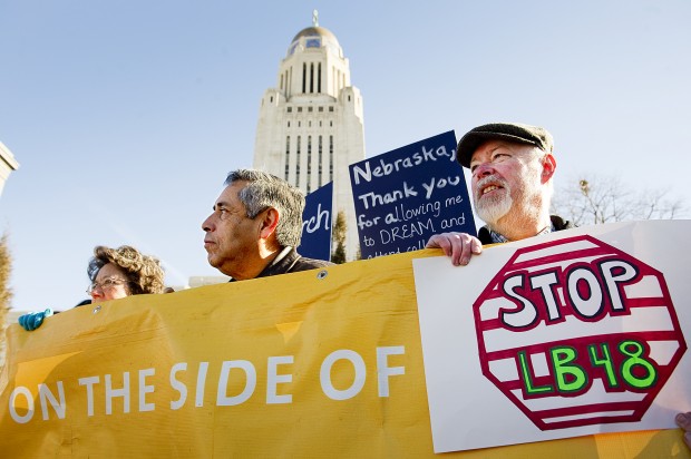 Immigration rally
