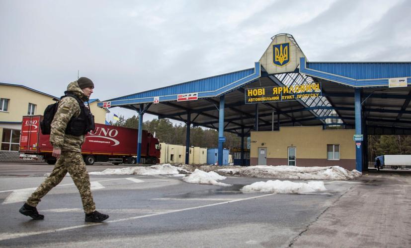 Ukraine Belarus Border
