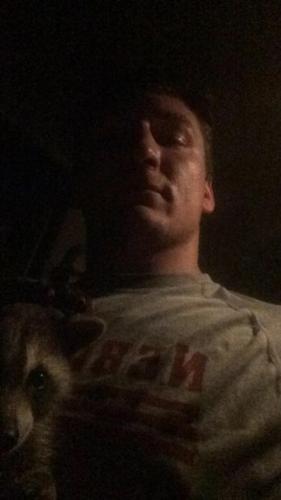 Raccoon-Husker selfie