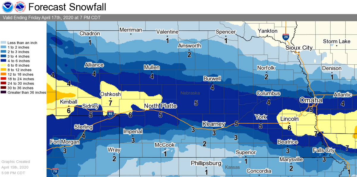 Winter Storm Warning Issued For Lincoln Weather Journalstar Com