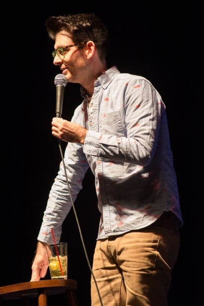 Moshe Kasher shares his story at comedy benefit for The Bridge at ...