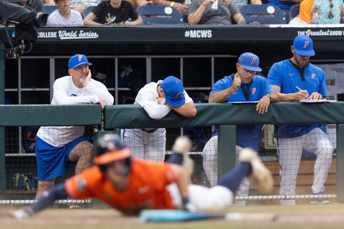 College World Series: Behind the plate view of Dylan Crews hit-by-pitch  (video) - Sports Illustrated