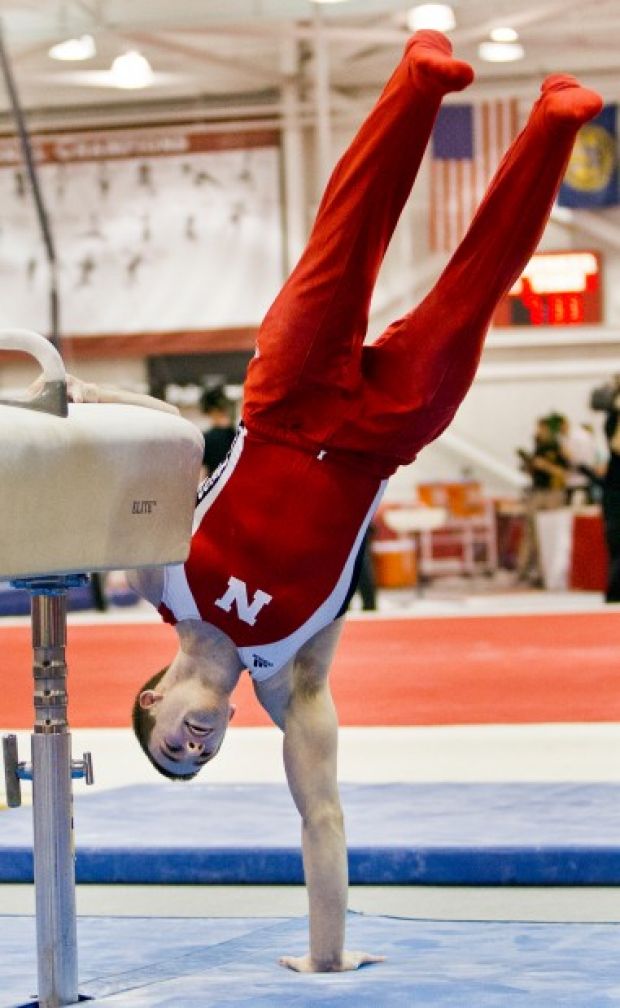 Photos: Husker men's gymnastics triangular, 3.16.13 : Gallery