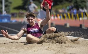 State track: First time is a charm as Waverly's Nathan Axmann wins B boys long jump