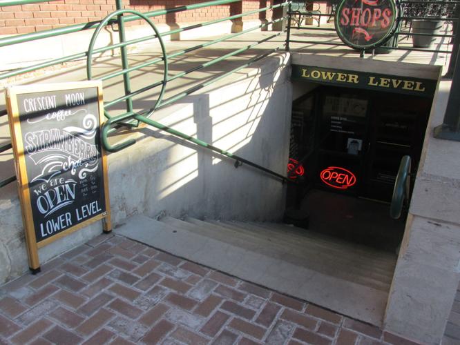 Crescent Moon's lower-level entrance.