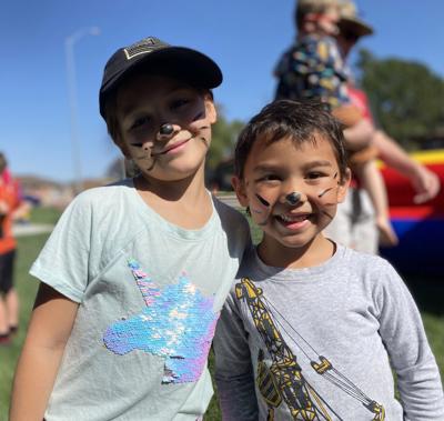 Face painting at Fall Festival