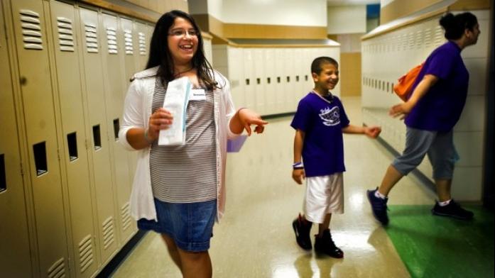 Roper Elementary shows off new annex Education journalstar com