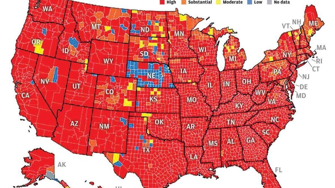 CDC map makes Nebraska look super safe from COVID. But is it?