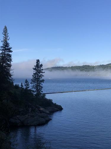 Coeur d'Alene Lake from the Tubbs Hill hike