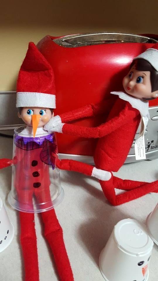Plot your Elf on the Shelf's nighttime antics with these ideas