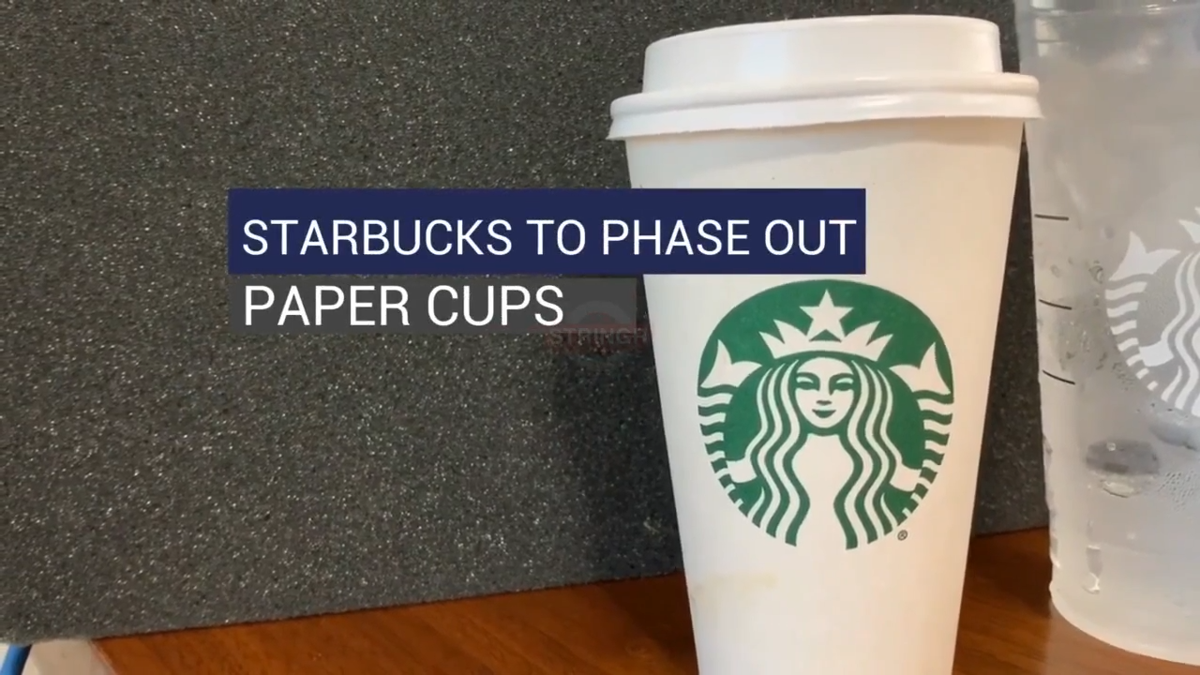 Starbucks rolling out $1 reusable plastic cups