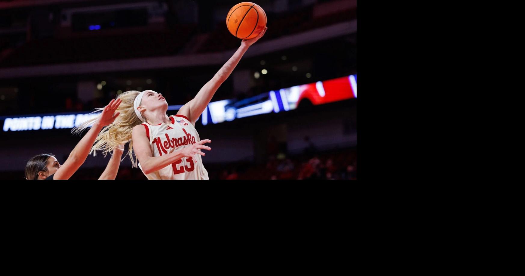Nebraska women’s basketball piles on points