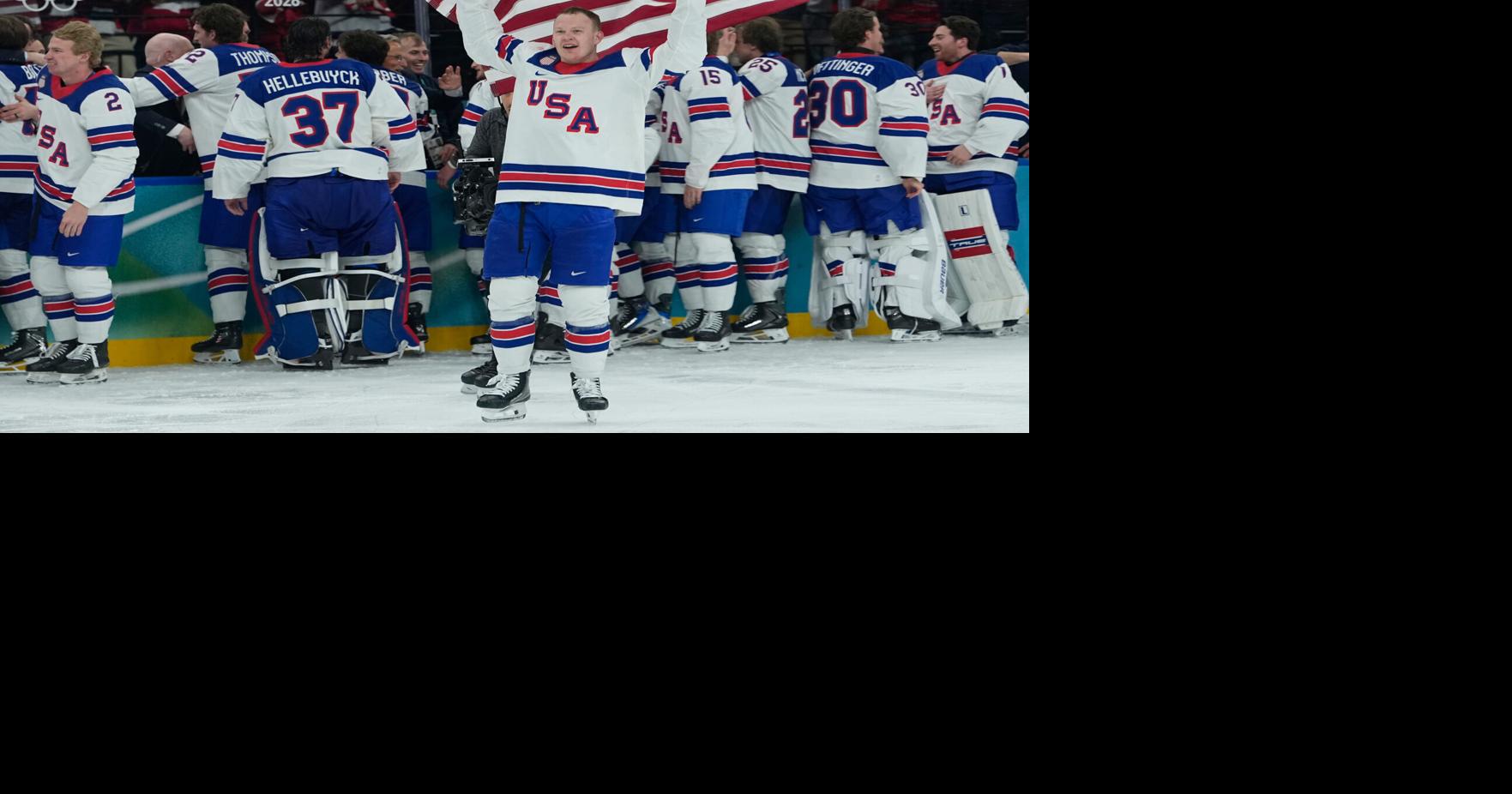 On 'Miracle on Ice' anniversary, U.S. beats Canada in OT to win gold