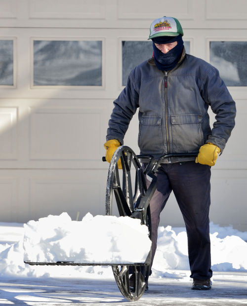 90yearold snow shoveler used to strange looks Local
